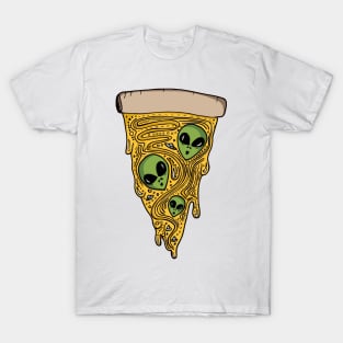 The Alien Pizza T-Shirt